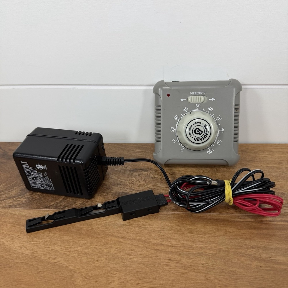 Bachmann Speed Controller 44213 With Power Supply + Big Hauler Track Connector